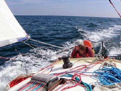 Útra készen Méder és hajója – FOTÓ: WWW.MEDER.HU