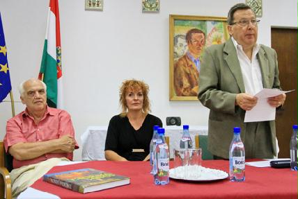 Bay Miklós, Kovács Zita és Murádin Jenő a rendezvényen - ROHONYI D. IVÁN