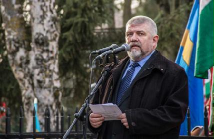 A szervezők megtámadják a bírságolási jegyzőkönyvet (Képükön Izsák Balázs a székely szabadság napján)
