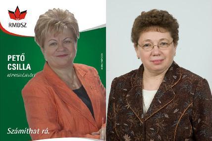 Pető Csilla és Farkas Anna Lili