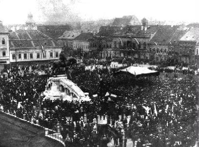 A kolozsvári Mátyás-szobor avatása 1902-ben