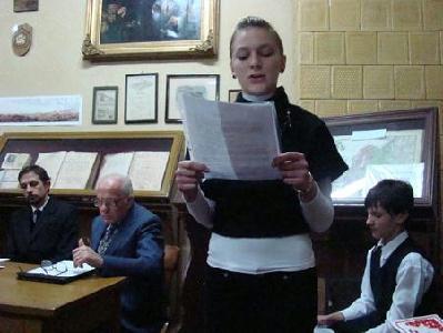 A rendezvényt a kollégiumi diákok fellépése tette színesebbé (A SZERZŐ FELVÉTELE)