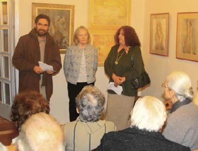 FOTÓ: ROHONYI D. IVÁN– Gally A. Katalin (középen), Kolozsi Tibor és Németh Júlia társaságában